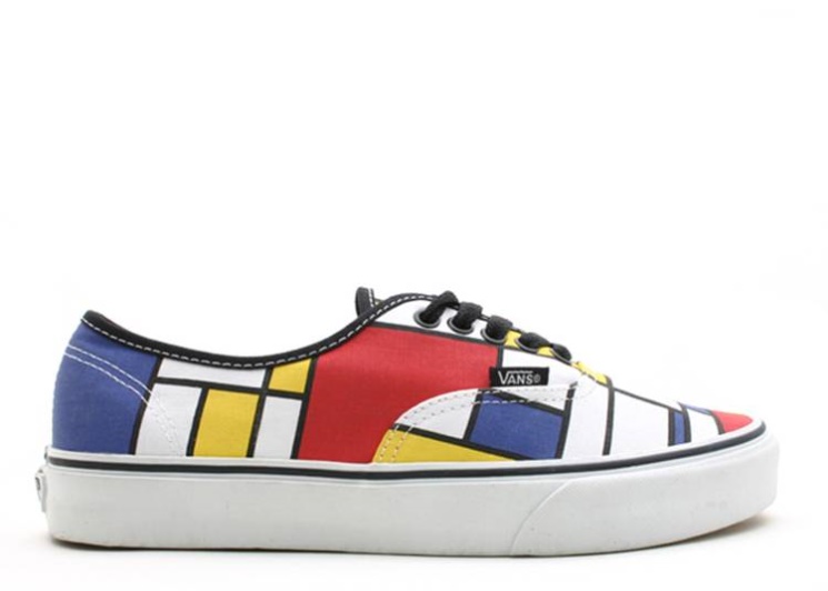 Vans Authentic Red/Yellow/Blue