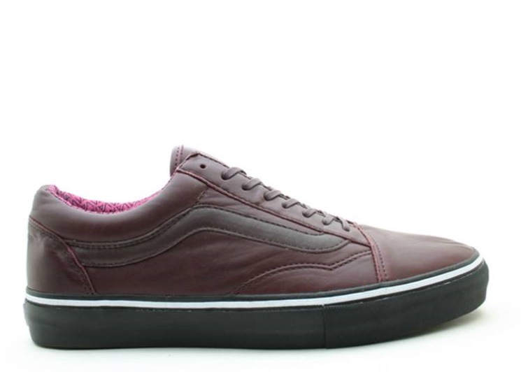 Vans Old Skool Lx - Calfskin Fudge/Festival Fuchia