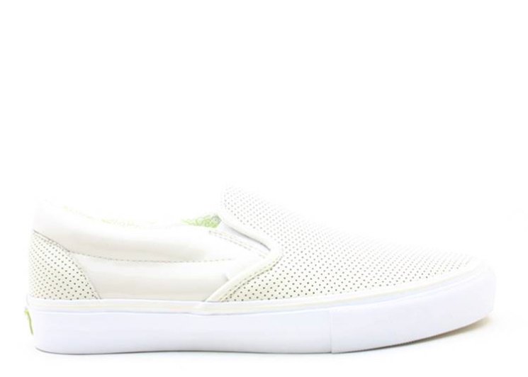 Vans Classic Slip-On Lx White Asparagus/Lime Punch