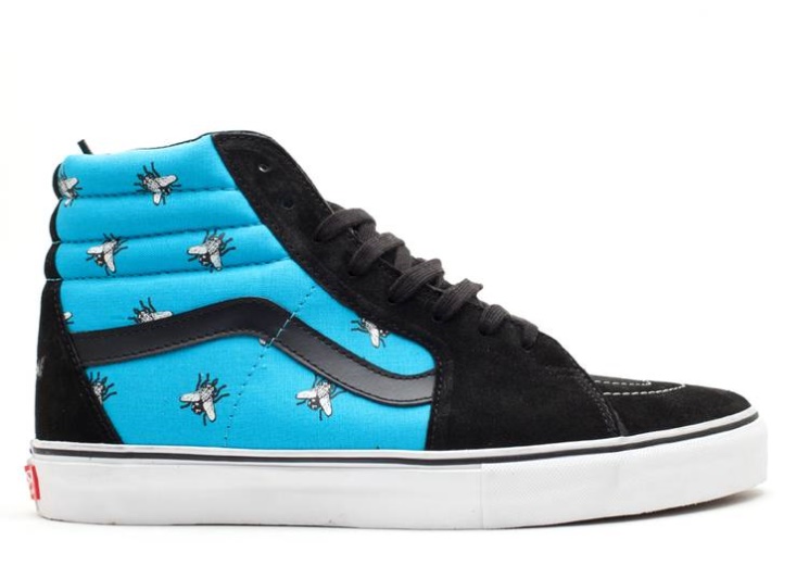 Vans Supeme X Sk8-Hi Pro - Flies