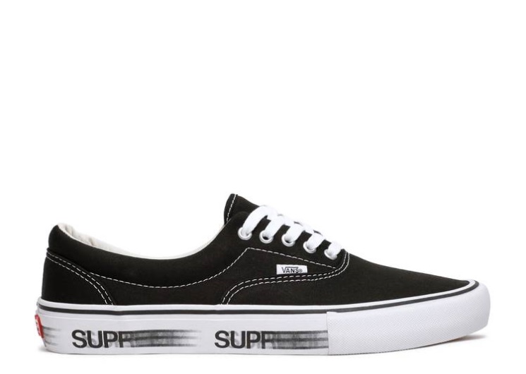 Vans Supreme X Era Pro - Motion Logo Black