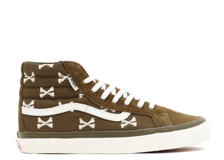 Vans Wtaps X Og Sk8-Hi Lx - Bones Olive/Whisper White