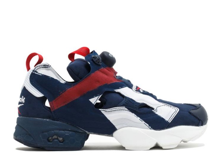 Reebok Instapump Fury - Overbranded Colliegiate Navy/Red/White