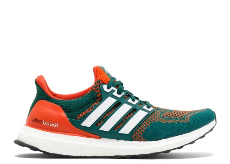 Adidas Ultraboost 1.0 - Miami Hurricanes