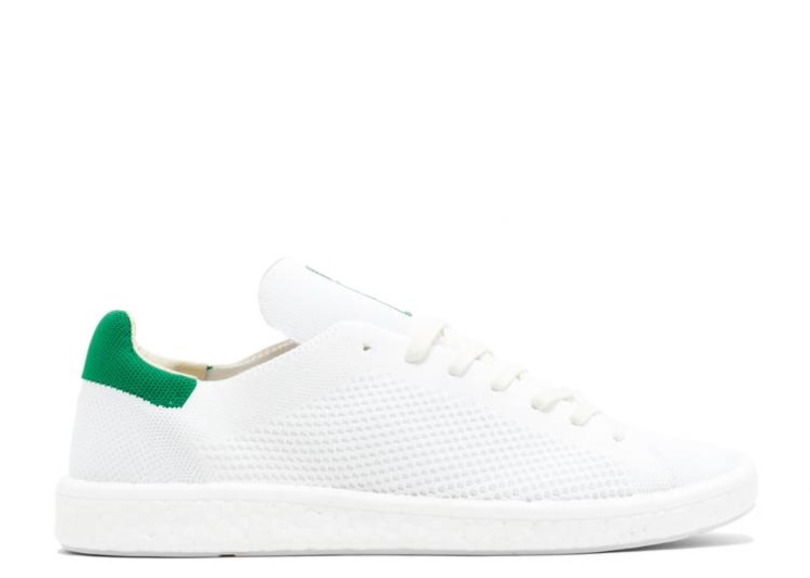 Adidas Stan Smith Boost Primeknit - White Green