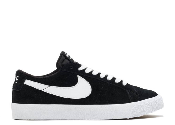 Nike Zoom Blazer Low Sb - Black White