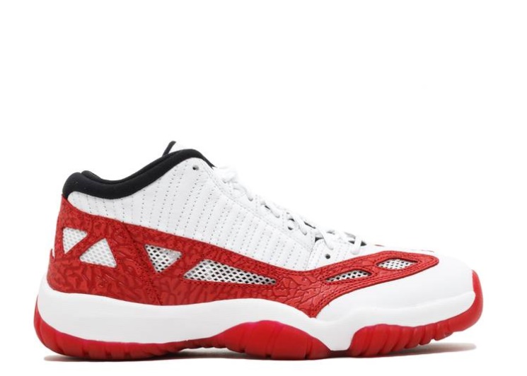 Air Jordan 11 Retro Low Ie - Gym Red