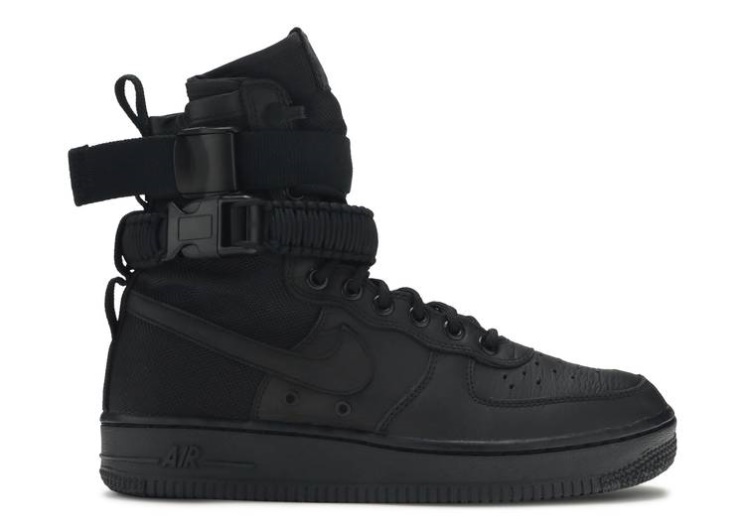 Nike Wmns Sf Air Force 1 High - Triple Black