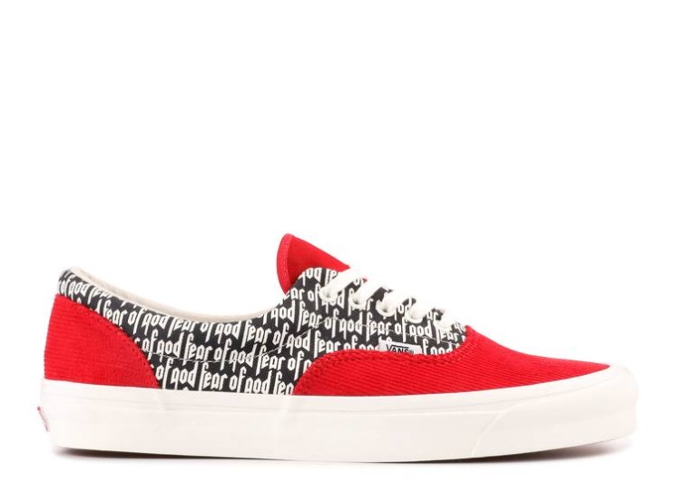 Vans Fear Of God X Era 95 Dx - Collection 2 Red