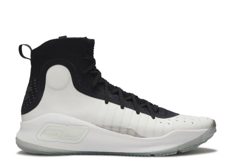 Underarmour Curry 4 - Black White