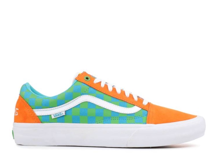 Vans Old Skool Pro - Golf Wang Orange/Blue/Green