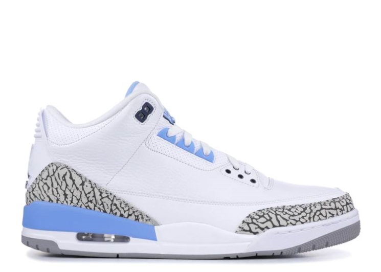 Air Jordan 3 Retro - Unc Player Exclusive