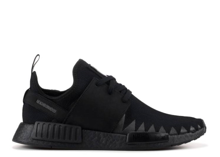 Adidas Neighborhood X Nmd R1 Primeknit - Triple Black