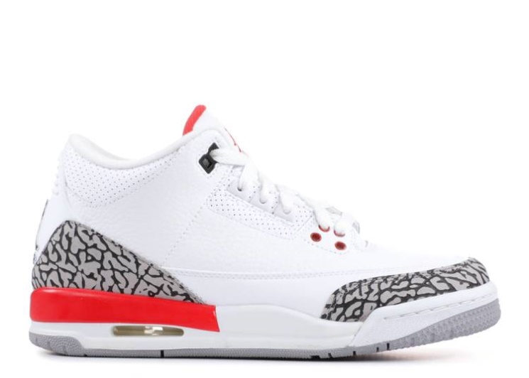 Air Jordan 3 Retro Gs - Hall Of Fame