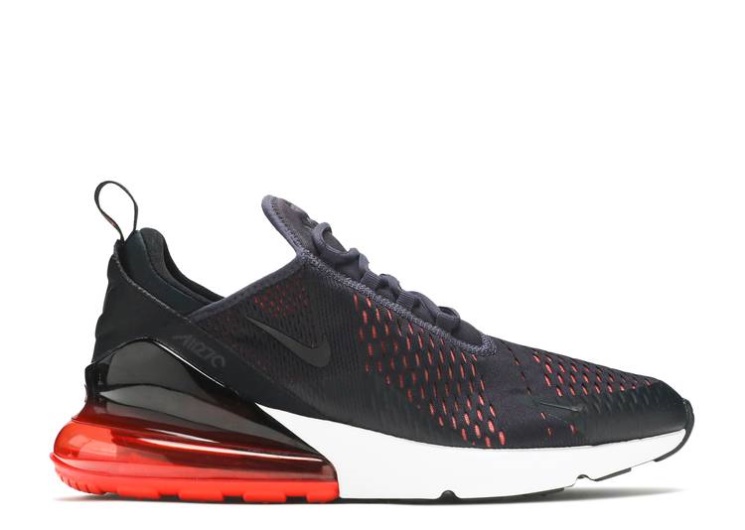 Nike Air Max 270 - Bred Oil Grey/Habanero Red