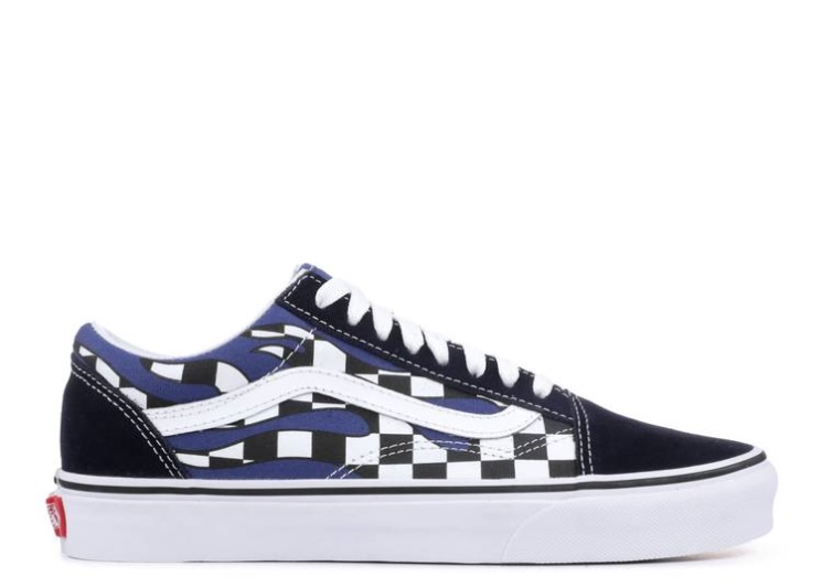 Vans Old Skool - Checker Flame