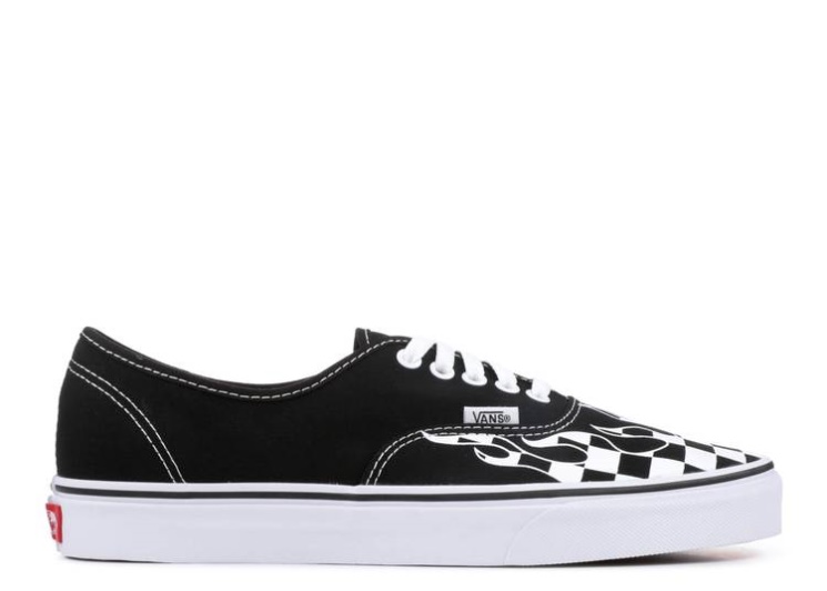 Vans Authentic - Checker Flame