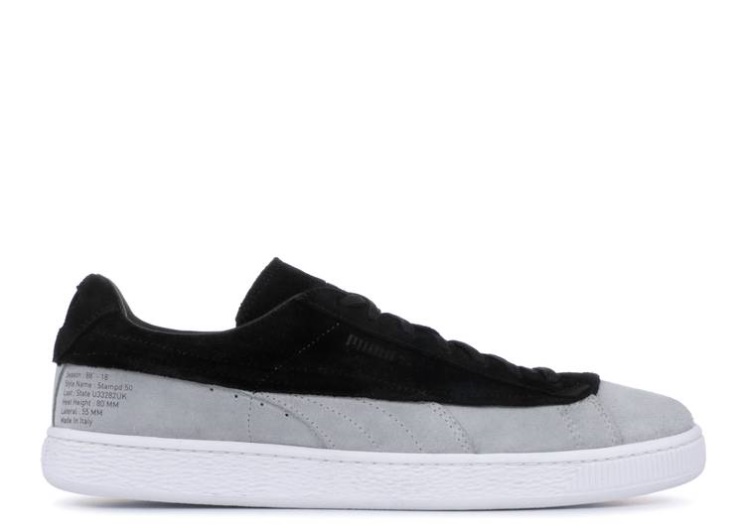 Puma Stampd X Suede Classic - White Black