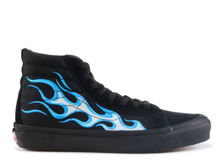 Vans Wtaps X Sk8 Hi Lx - Blue Flame