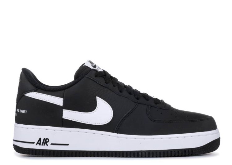 Nike Supreme X Comme Des Garçons Shirt X Air Force 1 Low - Black