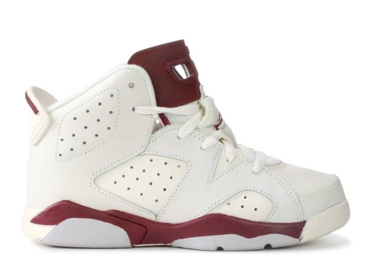 Nike Jordan 6 Retro Ps - Maroon