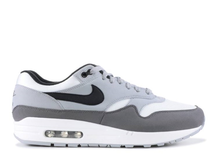 Nike Air Max 1 White/Black/Wolf Grey