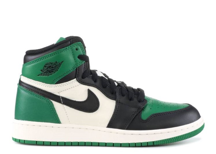 Air Jordan 1 Retro High Og Gs - Pine Green