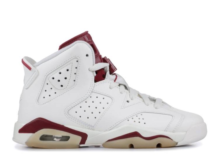 Air Jordan 6 Retro Gs - Maroon 2016 International Release
