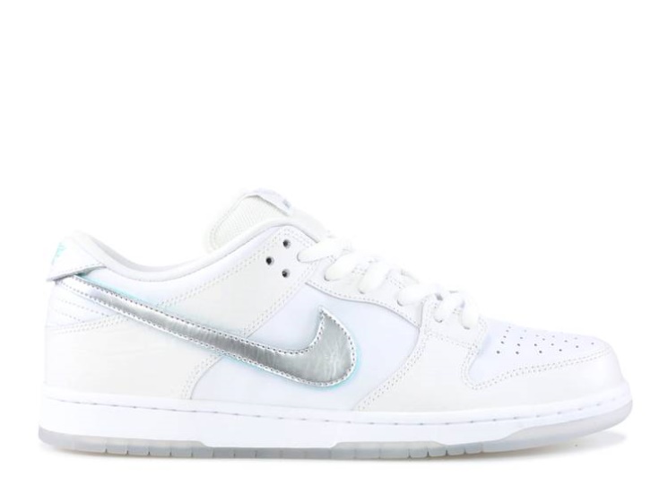 Nike Diamond Supply Co. X Dunk Low Pro Sb - White Diamond