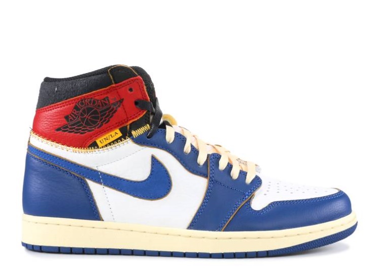 Union La X Air Jordan 1 Retro High Nrg - Storm Blue