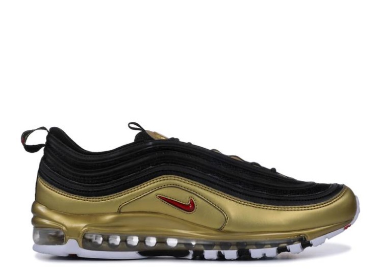 Nike Air Max 97 Qs - B-Sides Metallic Gold