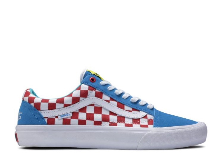 Vans Old Skool Pro - Golf Wang Blue/Red/White