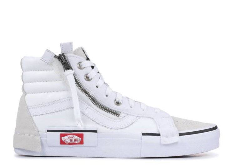 Vans Sk8-Hi Cap Lx Reissue - White Checkerboard