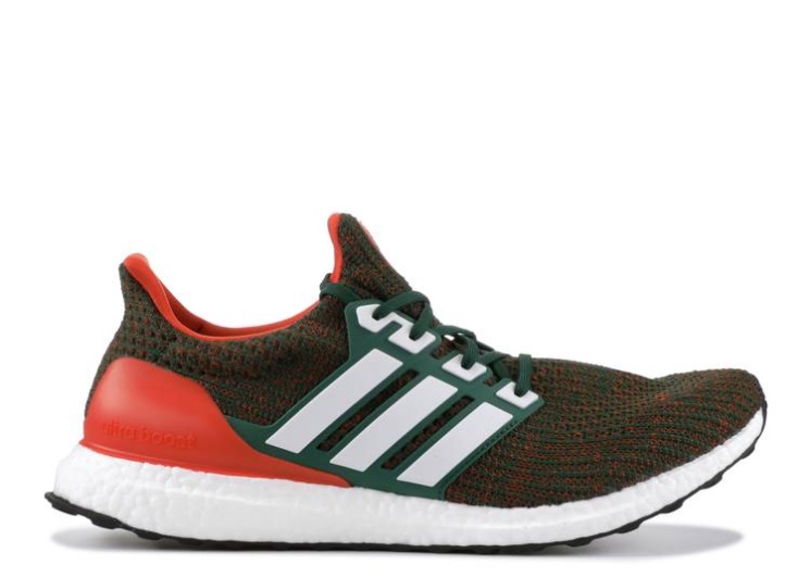 Adidas Ultraboost 4.0 - Miami Hurricanes