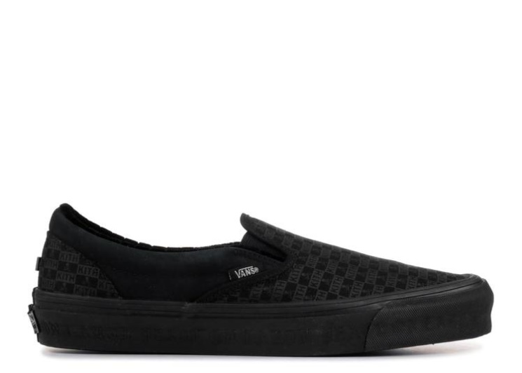 Vans Kith X Mastermind World X Og Classic Slip-On Lx - Black