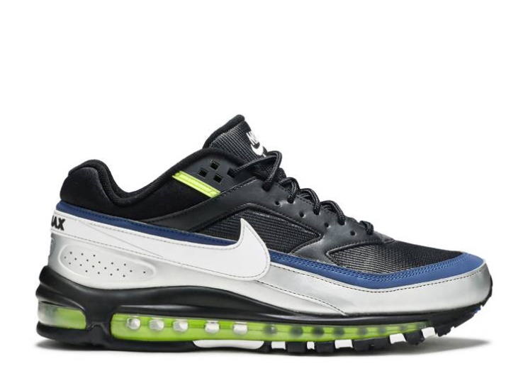 Nike Air Max 97/Bw - Black Metallic Silver