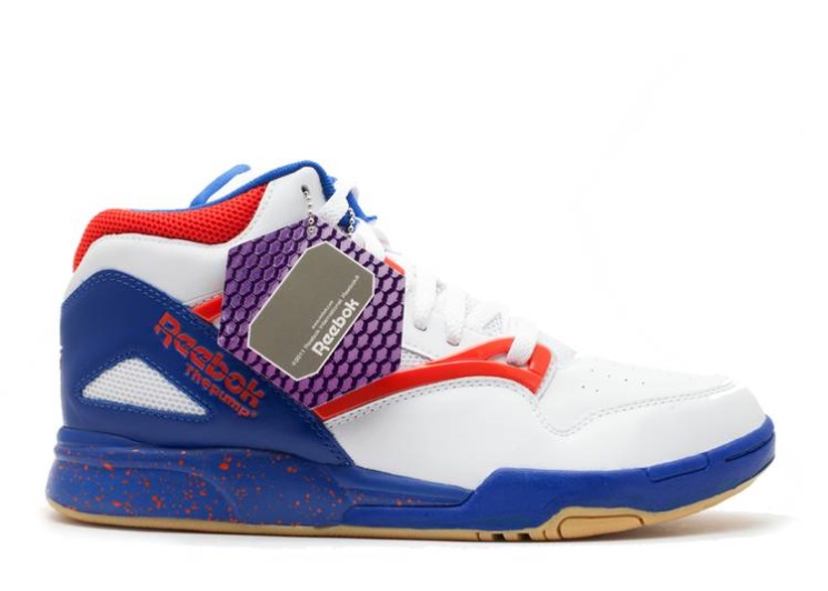 Reebok Pump Omni Lite - Knicks White/Reebok Royal/Orange